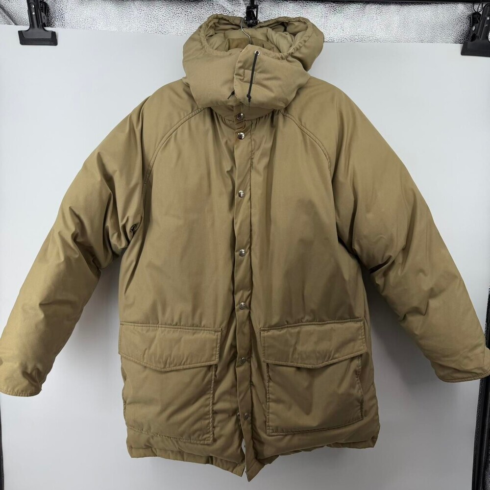 Vtg 70 S Woolrich Hooded Puffer 423 A